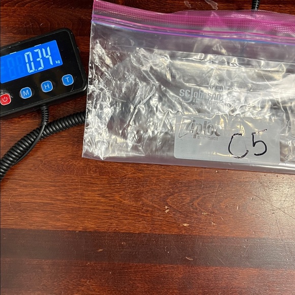 Wild Fang Womens Button Up Shirt M Gray White Stripe Pocket Checkered Interior - Picture 15 of 15